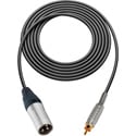 Photo of Sescom BSC15XJR Audio Cable Belden Star Quad 3-Pin XLR Female to RCA Male Black - 15 Foot