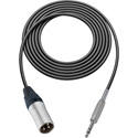 Photo of Sescom Audio Cable Belden Star Quad 3-Pin XLR Male to 1/4 TRS Balanced Male Black - 15 Foot