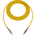 Photo of Sescom BSC25MMYW Audio Cable Belden Star Quad 3.5mm TS Mono Male to 3.5mm TS Mono Male Yellow - 25 Foot