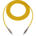 Photo of Sescom BSC50MMYW Audio Cable Belden Star Quad 3.5mm TS Mono Male to 3.5mm TS Mono Male Yellow - 50 Foot