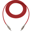Photo of Sescom Audio Cable Belden Star Quad 3.5mm TS Male to 3.5mm TS Mono Male Red - 6 Foot
