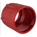 NEUTRIK BSE-2 Colored Bushing for NE8MX/NE8MX-B/NE8MC/NE8MC-B Connectors - Each - Red
