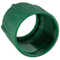 Photo of NEUTRIK BSE-5 Colored Bushing for NE8MX/NE8MX-B/NE8MC/NE8MC-B Connectors - Each - Green
