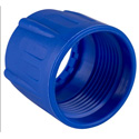 Photo of NEUTRIK BSE-6 Colored Bushing for NE8MX/NE8MX-B/NE8MC/NE8MC-B Connectors - Each - Blue