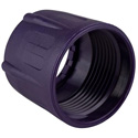 Photo of Neutrik BSE-7 Colored Bushing for NE8MX/NE8MX-B/NE8MC/NE8MC-B Connectors - Each - Purple