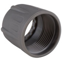 Photo of Neutrik BSE-8 Colored Bushing for NE8MX/NE8MX-B/NE8MC/NE8MC-B Connectors - Each - Grey