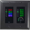 Photo of BSS Audio EC-8BV-BLK-M Soundweb Contrio Ethernet Audio Controller with 8 Buttons and Volume - Black - US