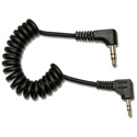 Photo of Beachtek SC25 3.5mm to 2.5mm Stereo Coiled Output Cable - streches up to 31 inches/80cm