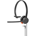 Photo of Beyerdynamic HSP 321 Single-Ear Headset with Electret Condenser Microphone - Pivoting Mic Boom - 0.9m Cable with 3.5mm
