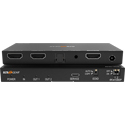 BZBGEAR BG-DA-1X2AS 2-Port 4K 60Hz HDMI Splitter with Down-Scaler w/Digital and Analog Audio Output