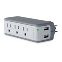 Belkin BZ103050-TVL 5-Outlets Mini Surge Suppressors with USB Charger