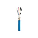 OCC C-008HBAA5KM SMPTE TACTICAL Single Channel 9.2mm Fiber Optic Cable - Blue - Per Foot