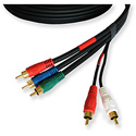 Photo of Kramer 5 RCA (M) - 5 RCA (M) Cable (3 RG-59 for Component Video) 6 Ft.