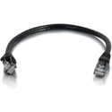 C2G Cat6a Snagless Unshielded (UTP) Ethernet Cable - Cat6a Network Patch Cable - Black - 7 Foot