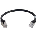 Cables To Go 00821 Cat6 Snagless Shielded (STP) Ethernet Network Patch Cable - Black - 20 Feet