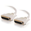 Photo of C2G 02664 DB25 Serial Cable Male-Male - 3 Foot - Beige