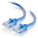 Photo of C2G Cat6 Snagless Unshielded (UTP) Ethernet Cable - Cat6 Network Patch Cable - Blue - 6 Foot