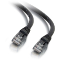 Photo of C2G Cat6 Snagless Unshielded (UTP) Ethernet Cable - Cat6 Network Patch Cable - Black - 2 Foot