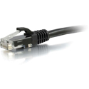 C2G Cat6 Snagless Unshielded (UTP) Ethernet Cable - Cat6 Network Patch Cable - Black - 9 Foot