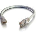 C2G 27161 Cat6 Snagless Unshielded (UTP) Ethernet Network Patch Cable - White - 3 Foot