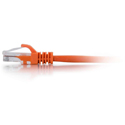 Photo of C2G Cat6 Unshielded Ethernet Cable - Cat 6 Network Patch Cable - Orange - 100 Foot