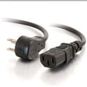 C2G 27900 1.5 Feet 18 AWG Universal Flat Panel Power Cord (NEMA 5-15P to IEC320C13)