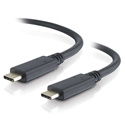 Photo of C2G 28848 USB-C 3.2 Gen 2 Male to Male Cable - 20V 5A - 3.3 Foot