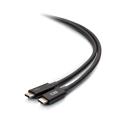 C2G 28885 Thunderbolt 4 USB-C Cable - Supports 4K 60 Hz and 8K 60 Hz - 40Gbps - 1.5 Foot