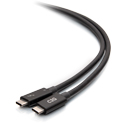 Photo of C2G Thunderbolt 4 USB-C Cable - Supports 4K 60 Hz and 8K 60 Hz - 40Gbps - 2.5 Foot
