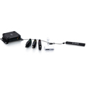 C2G 29890 Retractable Universal Mount 4K HDMI Adapter Ring w/ Mini DisplayPort/DisplayPort/USB-C/Lightning