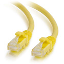 Photo of C2G Cat6 Snagless Unshielded (UTP) Ethernet Network Cable - Yellow - 75 Foot