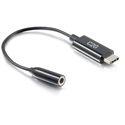 C2G 54426 USB-C to AUX 3.5mm Audio Adapter Converter