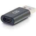 C2G 54427 SuperSpeed 5Gbps USB-C Female to USB 3.0-A Male Adapter Converter