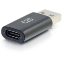 C2G USB C to USB Adapter - USB C to USB A SuperSpeed Adapter - 5Gbps - M/F