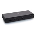 C2G 54537 4K 60Hz Thunderbolt 4 USB-C 10-in-1 Dual Display Docking Station with Ethernet/USB/SD Card Reader/3.5mm - TAA