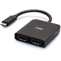 Photo of C2G 54540 4K USB-C to Dual HDMI Multi-Stream Transport Adapter Hub