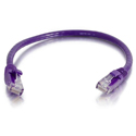 C2G 04032 20 Foot Cat6 Snagless UTP Ethernet Network Patch Cable - Purple
