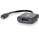 Photo of C2G USB-C to DisplayPort Adapter - USB-C to DP Adapter - 4K 30Hz - Black - M/M