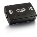 C2G CG40019 TOSLINK Optical to Coaxial Digital Audio Converter (TAA Compliant)