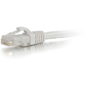 Photo of C2G 50777 CAT6a Snagless Unshielded (UTP) Ethernet Network Patch Cable - White - 50 Feet