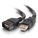 Photo of C2G 52106 USB 2.0 A Male to A Female Extension Cable - Black - 3.3 Foot