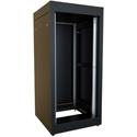 Photo of Hammond C2RR194223BK1 24U C2 Rapid Rack Equipment Storage Cabinet - 19x42x23 - Black