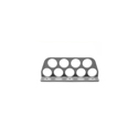 Rack-A-Tiers Cable Chase Screw on Multi-Hole Cable Bracket to Route Wire and Cables