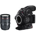 Photo of Canon EOS C100 Mark II with Dual Pixel CMOS AF & EF 24-105mm f/4L IS II USM Zoom Lens Kit