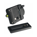 Photo of Cartoni AH921 Quick Release Camera Plate Attachment with AH958 Side Load Camera Base Plate