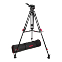 Cartoni KF12-RLM Focus 12 Head 2 Stage Red Lock Tripod with Smarts Lock ML Spreader/Pan Bar/Feet and Soft Case