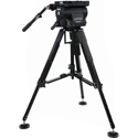 Cartoni KMAG/H-S20 Magnum HP Head FB with 2x Telescopic Pan Bars Dovetail Plate & Sport 200 Heavy-Duty Tripod Legs Kit
