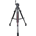 Cartoni KSDS08-A Focus 8 SDS Series 2 Stage Aluminum 75mm Smart Stop Tripod Smart Lock ML Spreader Pan Bar & Soft Case