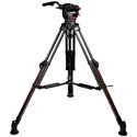 Cartoni KSDS10-C Focus 10 Tripod System with Focus 10 Fluid Head/SDS Carbon Fiber Tripod/Mid-Level Spreader/Carrying Bag