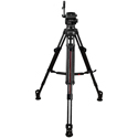 Cartoni KSDS12-C Focus 12 SDS 2 Stage CF 100mm Smart Stop Tripod Smart Lock ML Spreader Pan Bar & Soft Case